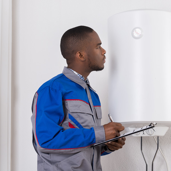 water heater inspection