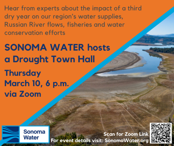 Sonoma Water Drought Town Hall