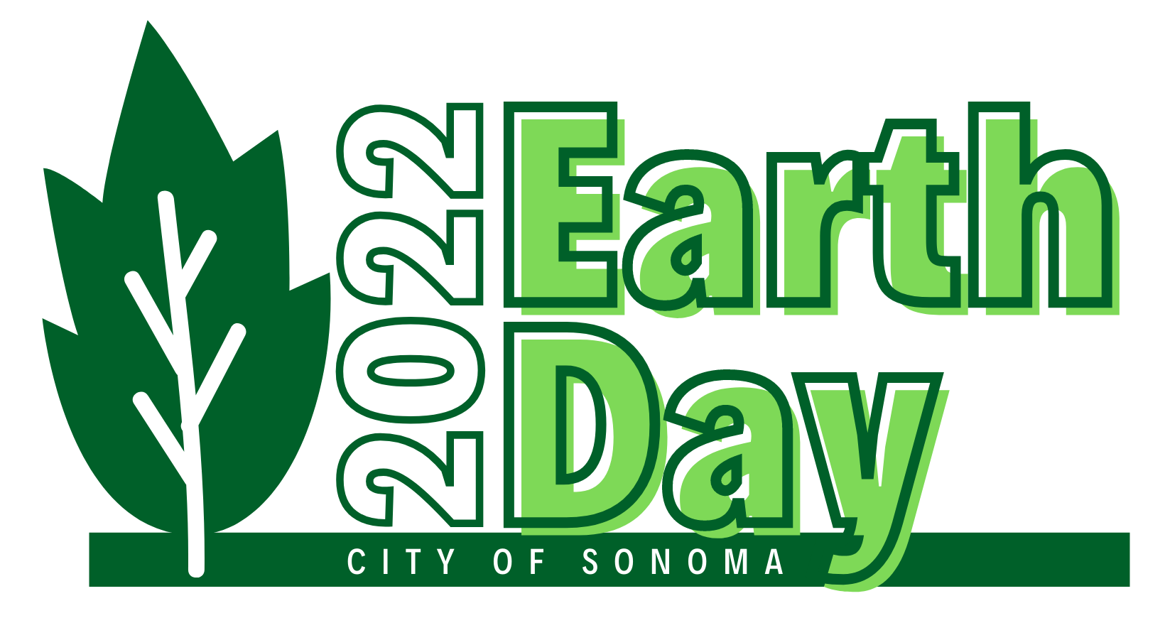 Earth Day 2022 City of Sonoma logo