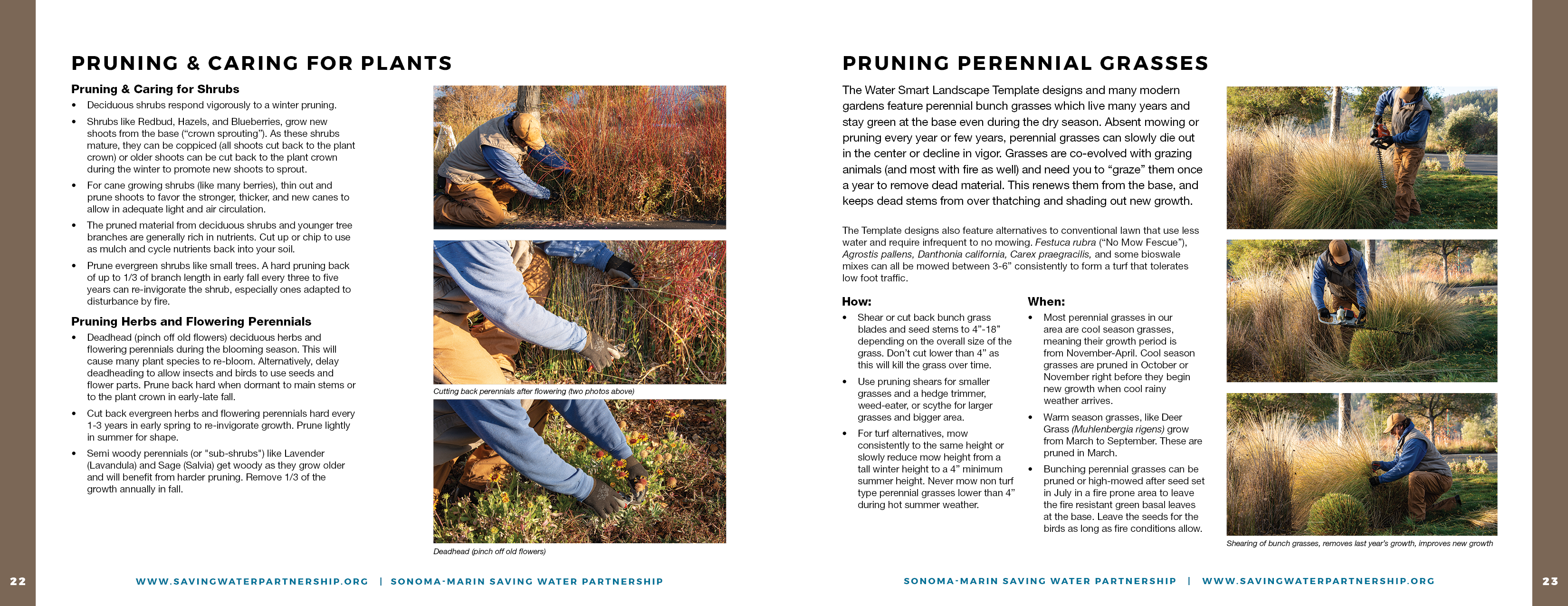 Water Smart Gardens Maintenance Manual