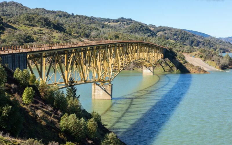 Bridge over Lake Sonoma