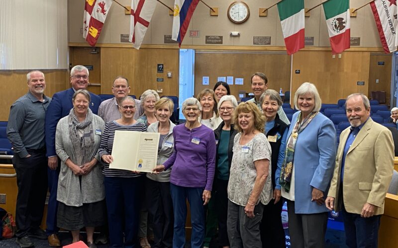 Garden Sense photo with Sonoma County Board of Supervisors.