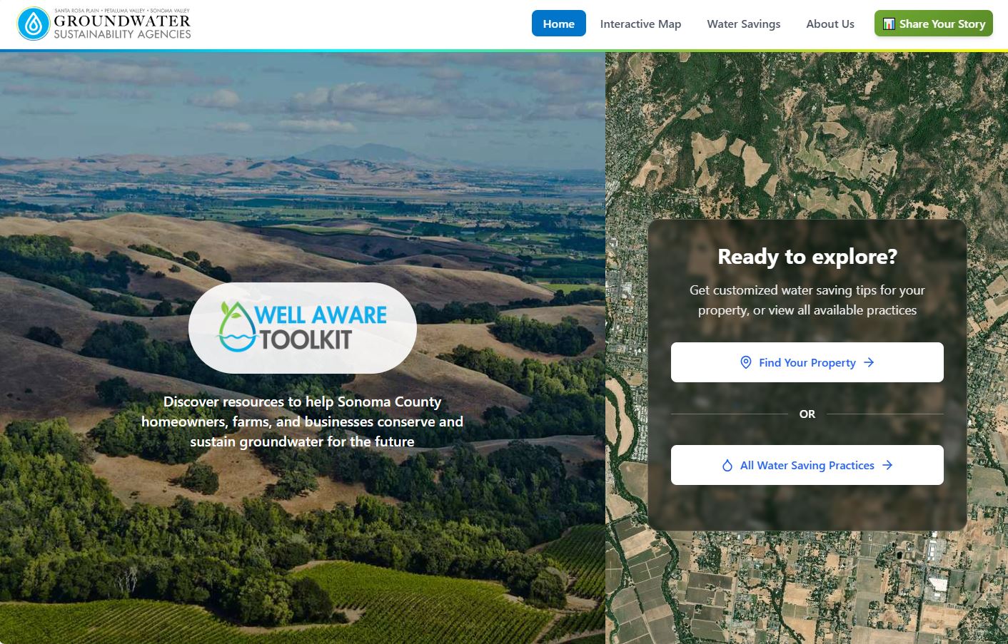 Well Aware Toolkit website screenshot