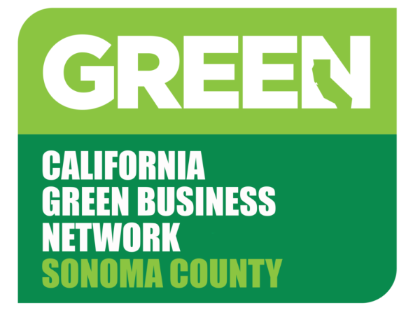 California green business network Sonoma County logo